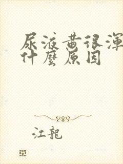 尿液黄很浑浊是什么原因