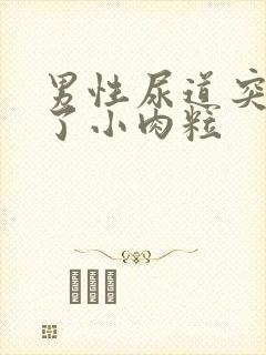 男性尿道突然长了小肉粒