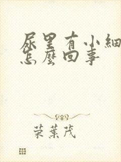 尿里有小细泡沫怎么回事