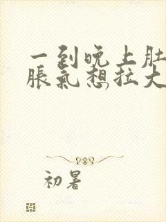 一到晚上肚子就胀气想拉大便