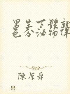 男生下体就出黄色分泌物伴有腥臭味