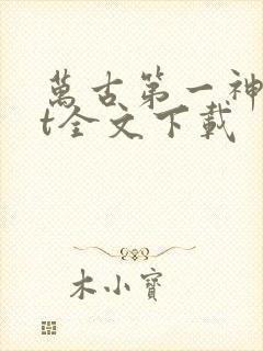 万古第一神txt全文下载