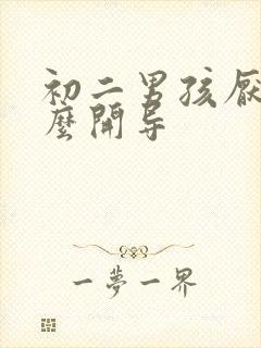 初二男孩厌学怎么开导