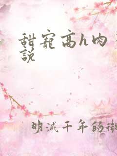 甜宠高h肉多小说