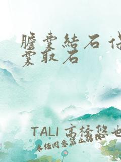 胆囊结石 保胆囊取石