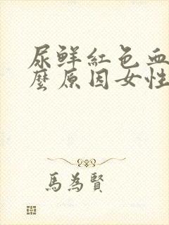 尿鲜红色血是什么原因女性