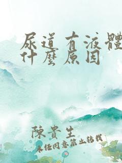 尿道有液体渗出什么原因