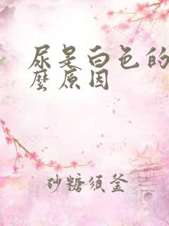 尿是白色的是什么原因