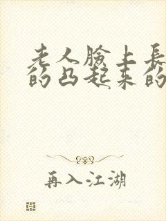 老人脸上长黑色的凸起来的斑