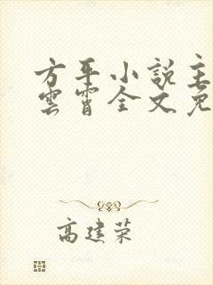 方平小说主角,云霄全文免费阅读最新章节