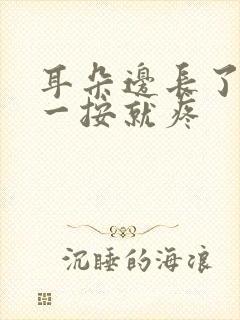 耳朵边长了个包一按就疼