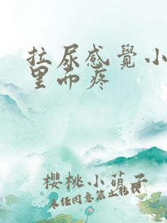 拉尿感觉小肚子里面疼