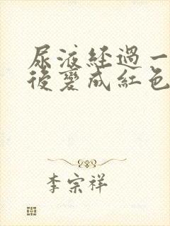 尿液经过一晚上后变成红色了为什么