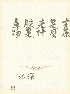 鼻腔老是有分泌物是什么原因