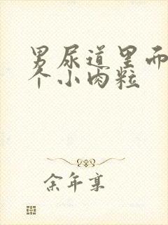 男尿道里面长了个小肉粒