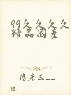 99久久久久久精品国产