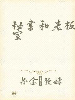 秘书和老板办公室