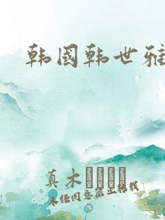 韩国韩世雅情事