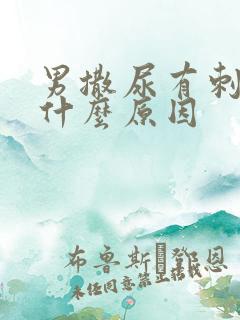 男撒尿有刺痛感什么原因