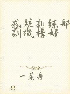 感统训练哪家培训机构好