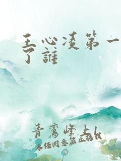 王心凌第一次给了谁