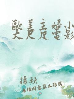 欧美主妇小鲜肉大尺度电影