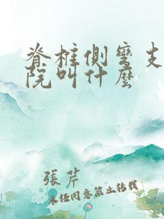 脊椎侧弯支具医院叫什么