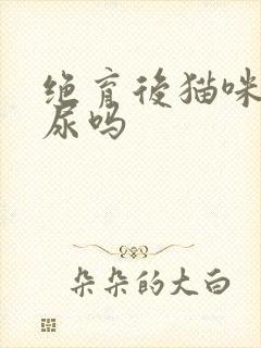 绝育后猫咪还乱尿吗