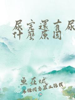 尿完还有尿意是什么原因