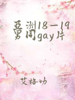 亚洲18—19男同gay片