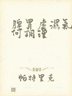 脾胃虚湿气重如何调理