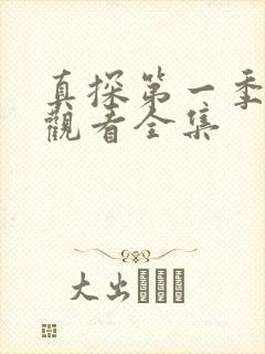 真探第一季在线观看全集