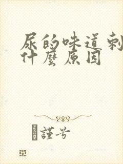 尿的味道刺鼻是什么原因