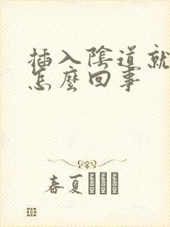 插入阴道就射精怎么回事