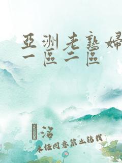 亚洲老熟妇av一区二区