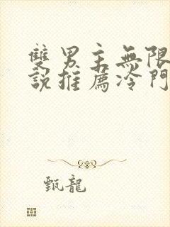 双男主无限流小说推荐冷门