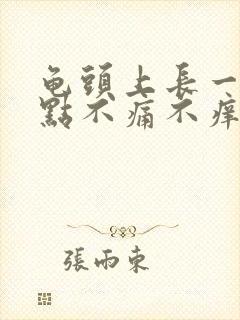 龟头上长一个红点不痛不痒