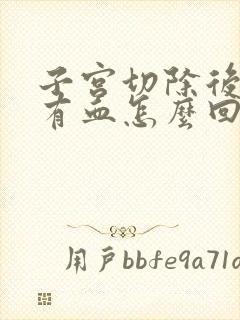 子宫切除后小便有血怎么回事