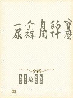 一个月的宝宝纸尿裤用什么码