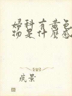 妇科有黄色分泌物是什么感染