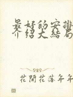 最好的安排剧情介绍大结局