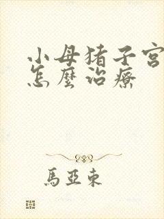 小母猪子宫脱落怎么治疗