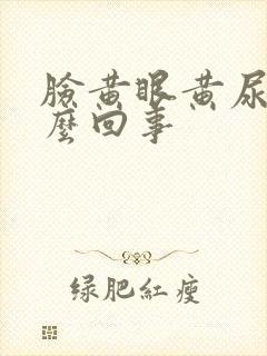 脸黄眼黄尿黄怎么回事