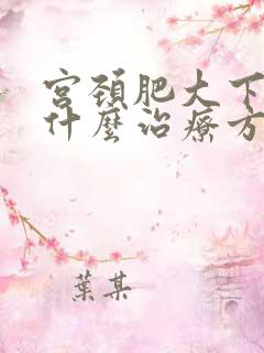 宫颈肥大下垂有什么治疗方法