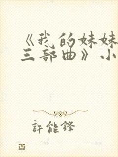 《我的妹妹若嘉三部曲》小说