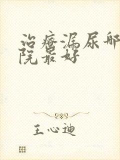 治疗漏尿哪个医院最好