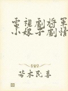 电视剧将军家的小娘子剧情介绍