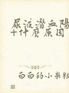 尿液潜血阳性1+什么原因