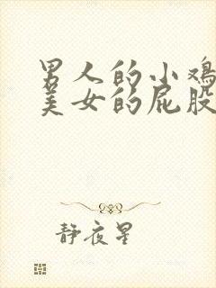 男人的小鸡插进美女的屁股里