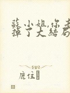 苏小姐,你老公掉了大结局